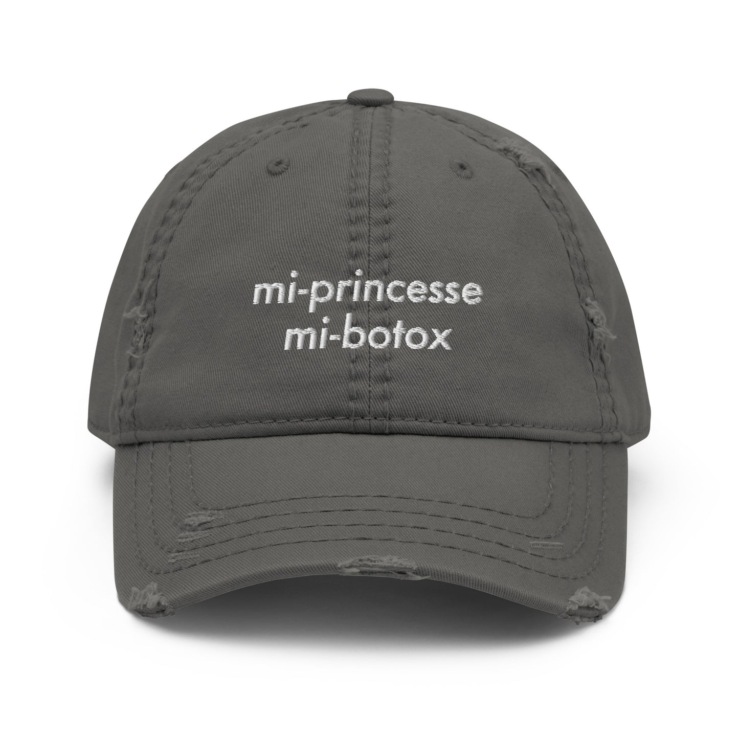 CASQUETTE MI-PRINCESSE MI-BOTOX