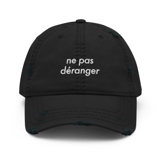 CASQUETTE NE PAS DÉRANGER
