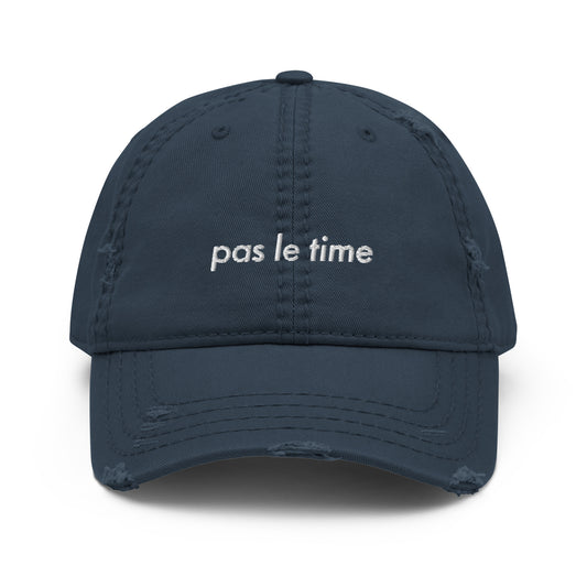 CASQUETTE PAS LE TIME