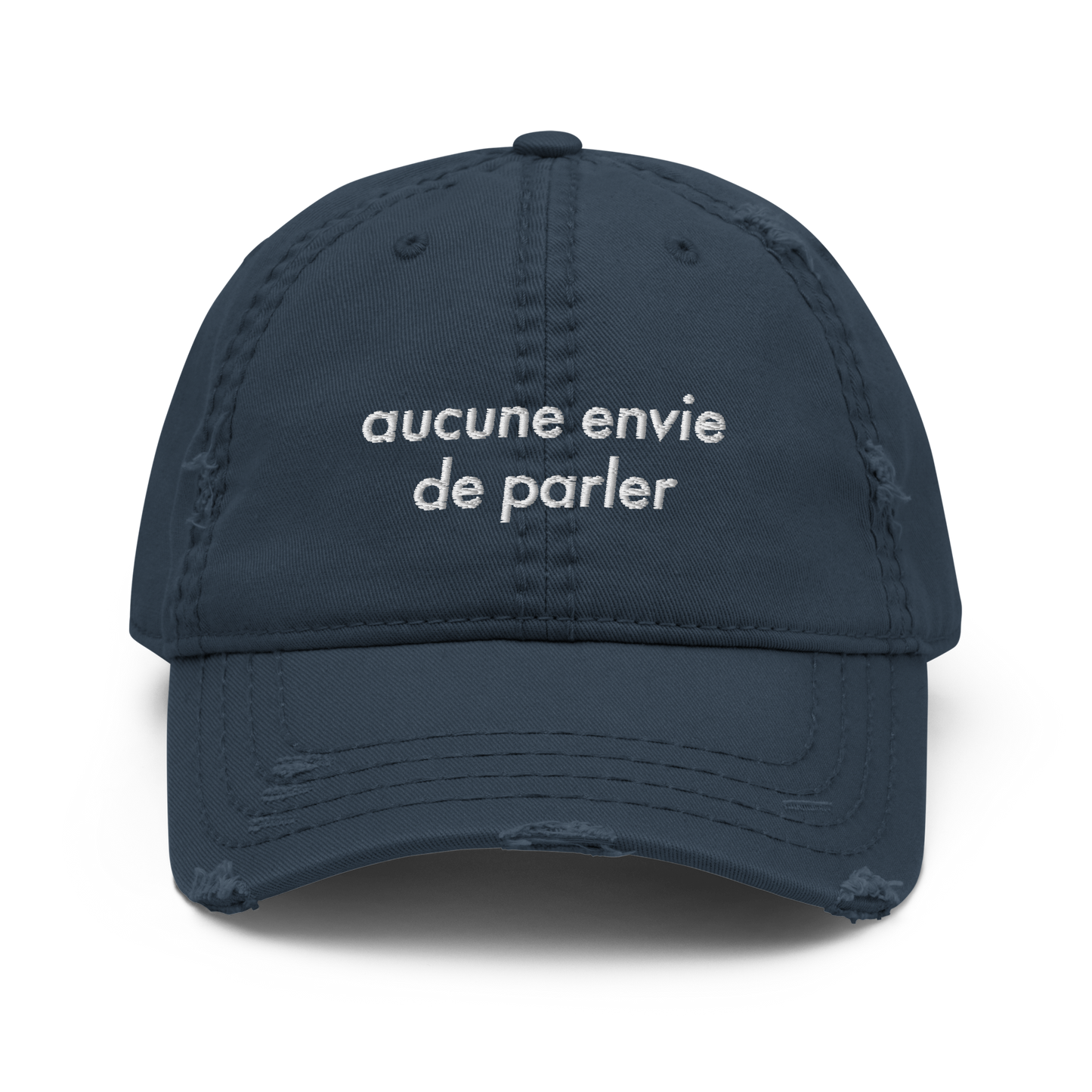 CASQUETTE AUCUNE ENVIE DE PARLER